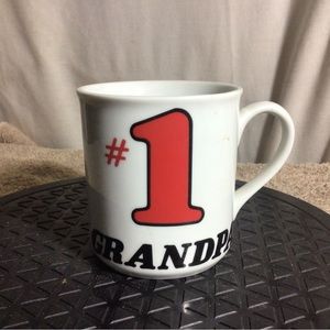 #1 GRANDPA Schmidt Brazil Porcelana Ceramic Coffee/Tea Mug pre-owned